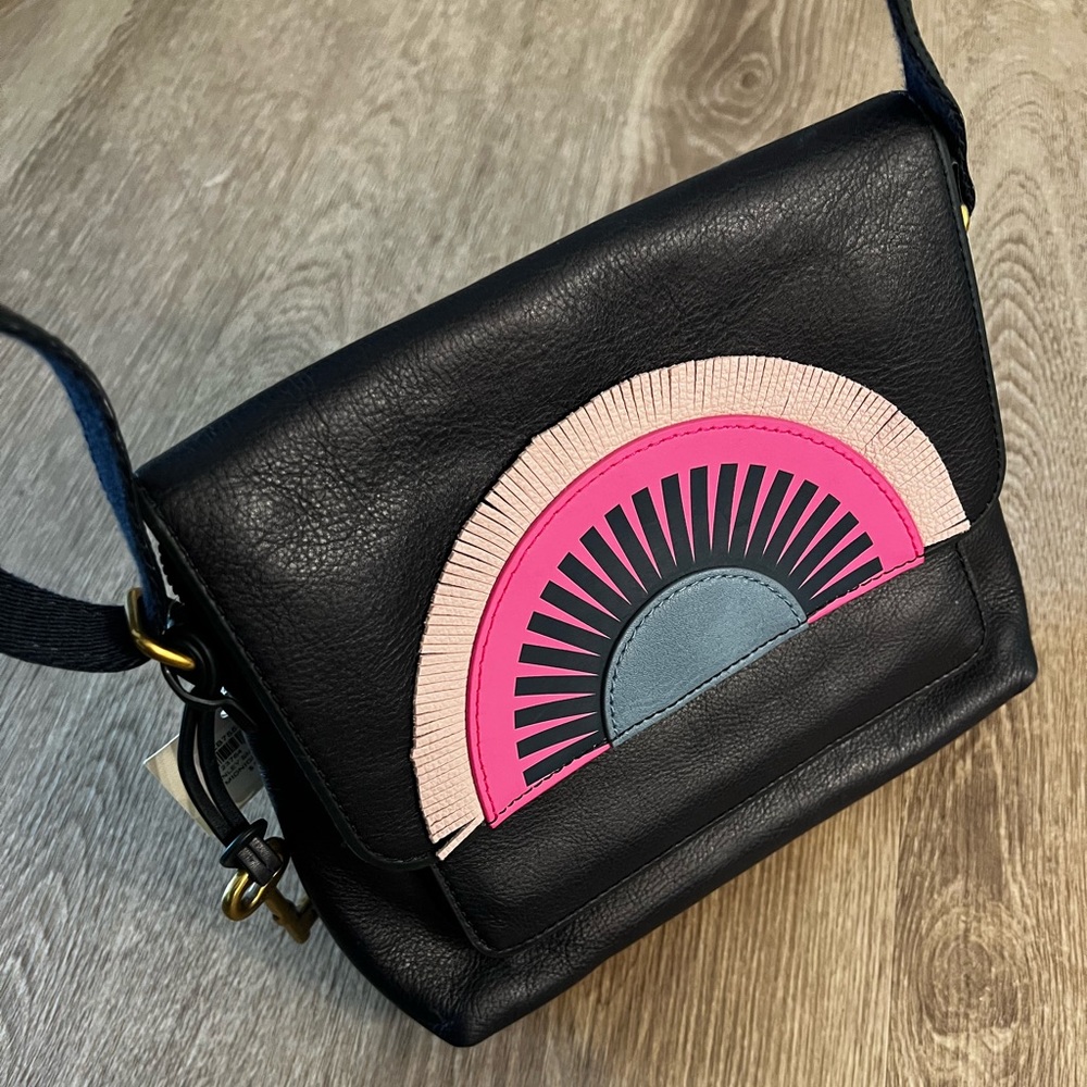 Fossil Crossbody Bag Pink Sun